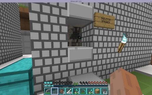 3 perfect mob/loot/XP farms schematic - building
