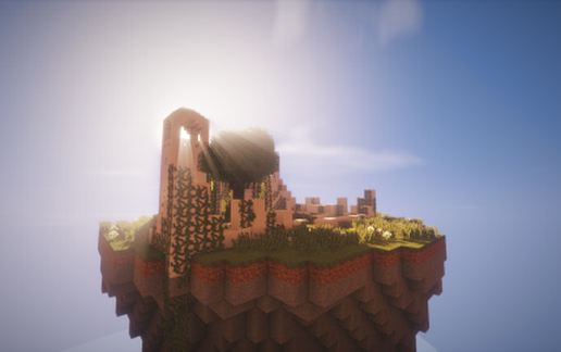 Lonely guardian's ruins. schematic - building