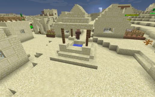 Desert Village Well schematic - building