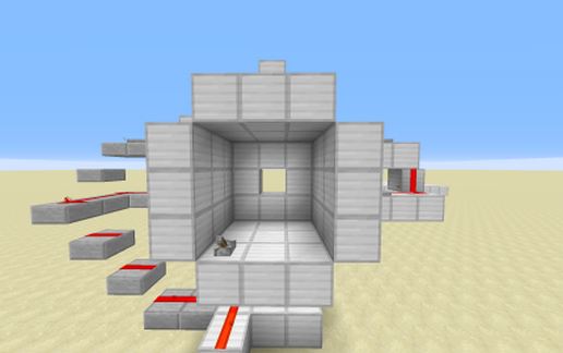3by3 spiral piston door schematic - building