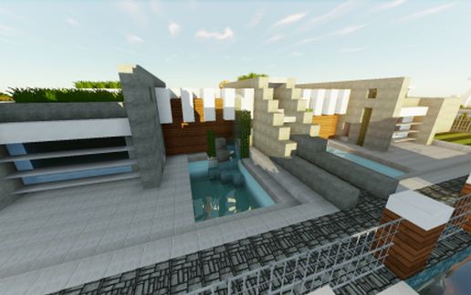 Modern House (Mirrored)