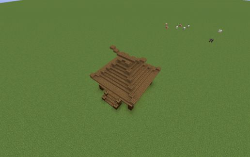 Asian Style Farm House schematic - building