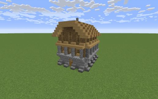 Small medieval house