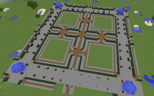 Cobble Towny Road System schematic - building