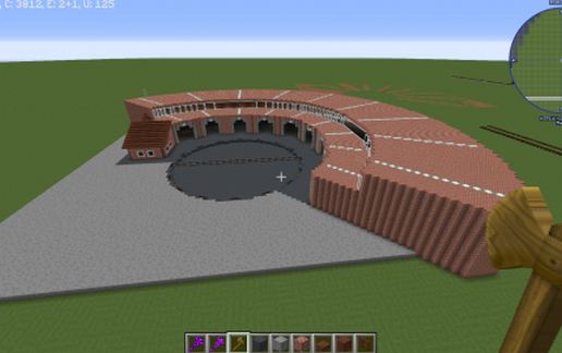 Immersive Railroading Roundhouse v4 schematic - building