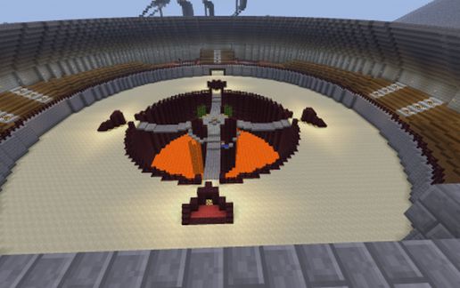 Huge arena schematic - building