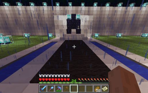 Throne with secret passage schematic - building