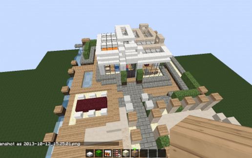 small beach house schematic - building