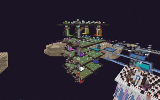 Sheep farm with shulker storage schematic - building