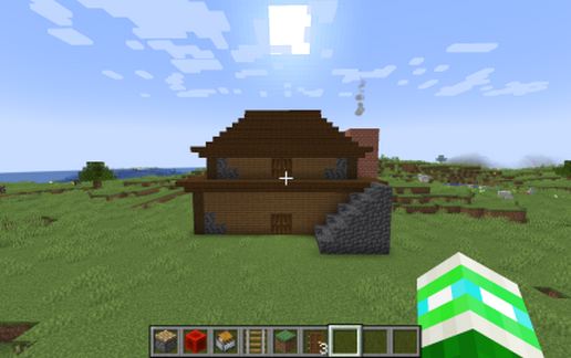Dark Oak House schematic - building