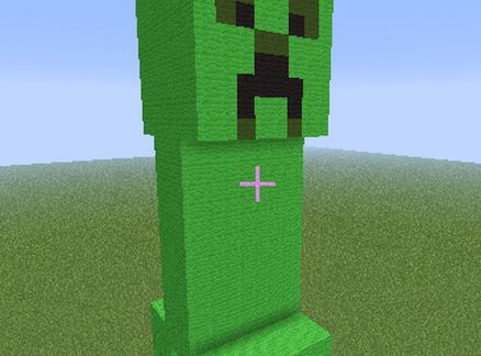3D Creeper schematic - building