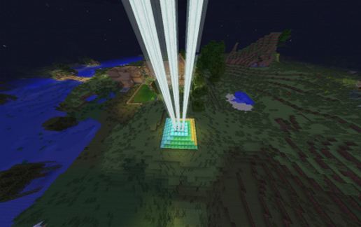 Survival House with Beacon schematic - building