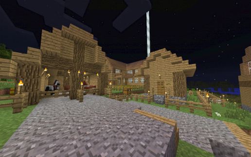 Survival House with Beacon