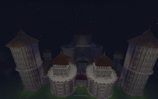 Large unfinished Castle