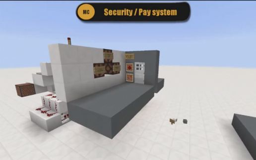 Pay system/Security door schematic - building