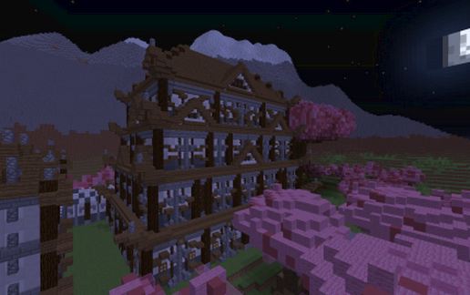 Japanese Temple schematic - building