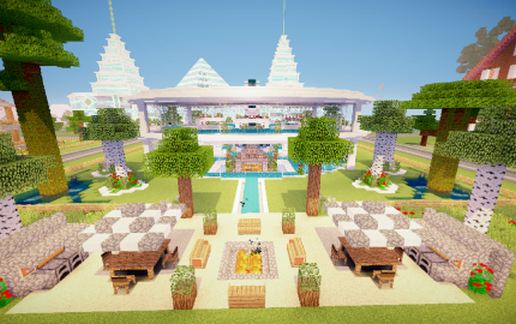House Fully Decorated schematic - building