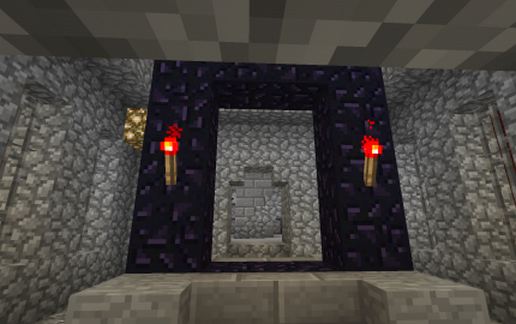 Nether Portal center NETHER Type 1