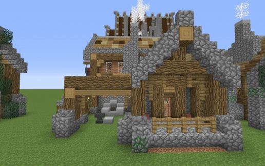 Rustic Blacksmith schematic - building