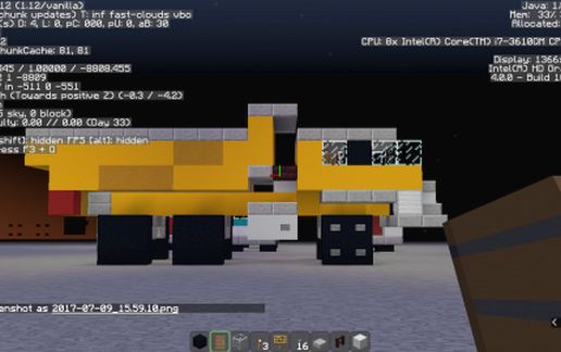 Heavy-Duty Dump Truck schematic - building