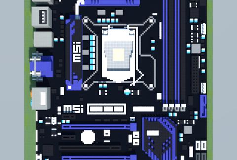 Intel ZH77A-G43 Plus (MSI) schematic - building