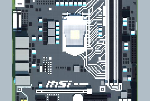 Intel B150M-BAZOOKA (MSI) schematic - building