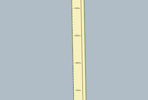 500-meter ruler