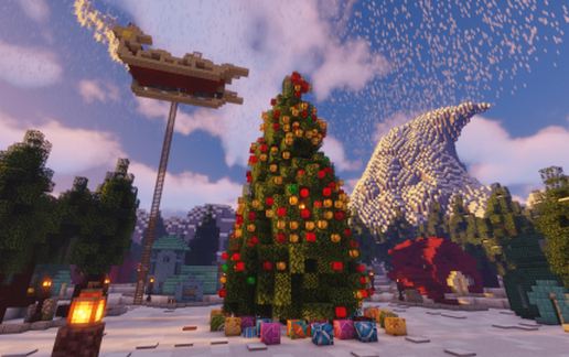 Grinch Simulator Map Whoville schematic - building
