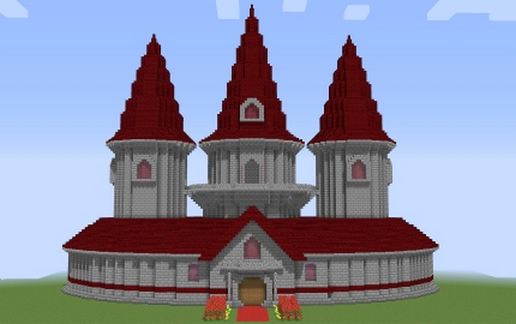 Peach Castle variant schematic - building