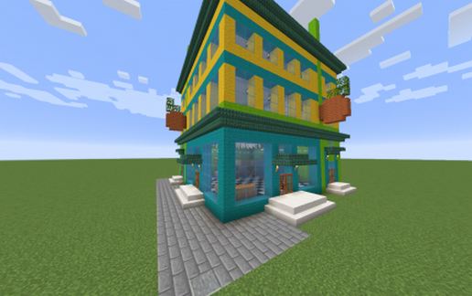 Food store schematic - building