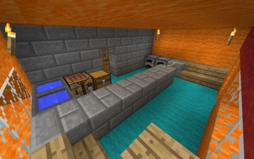 Burger Shop schematic - building