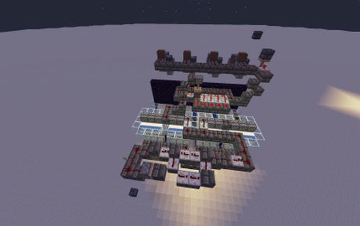 Cobblestone Generator with Tnt Duper schematic - building
