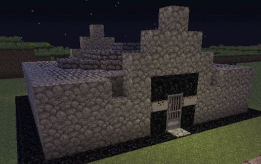 small-medieval-peasant-house schematic - building