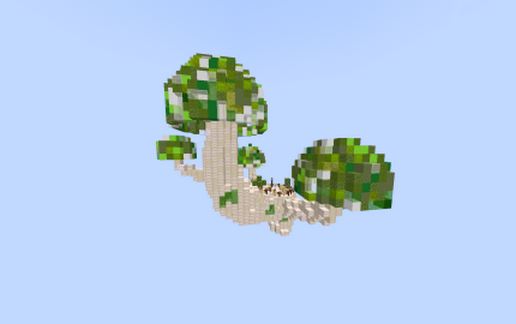 Green mushroom house