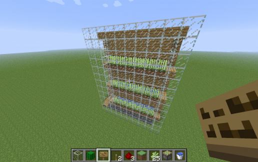 sugar cane farm schematic - building
