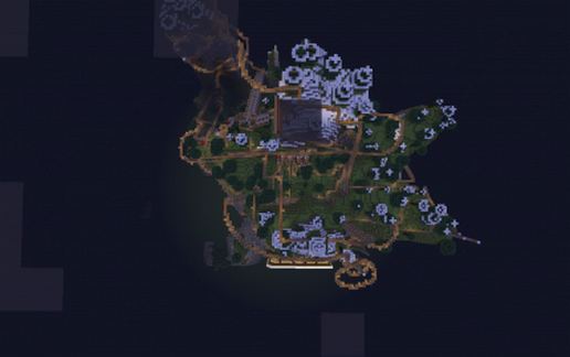 Redstone mountain rollercoster schematic - building
