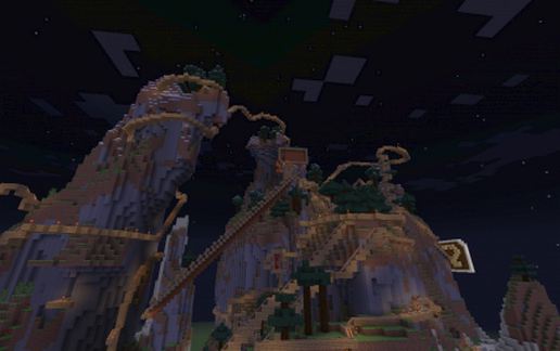 Redstone mountain rollercoster