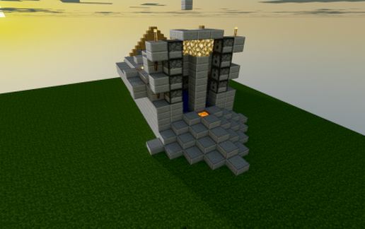 TNT Cannon schematic - building