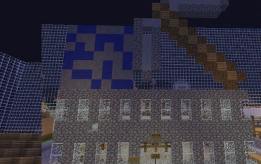 Lapis and Pickaxe Shop schematic - building