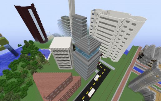 large modern city