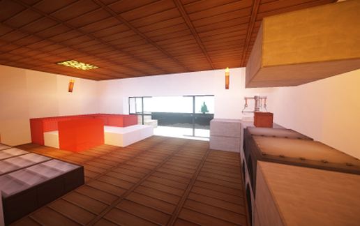 Modern apartment building