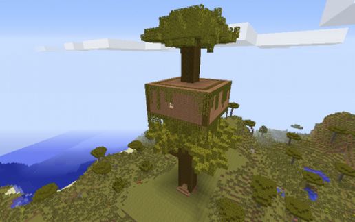 Jungle Tree House schematic - building