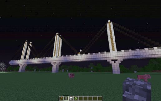Powered Rail Bridge schematic - building