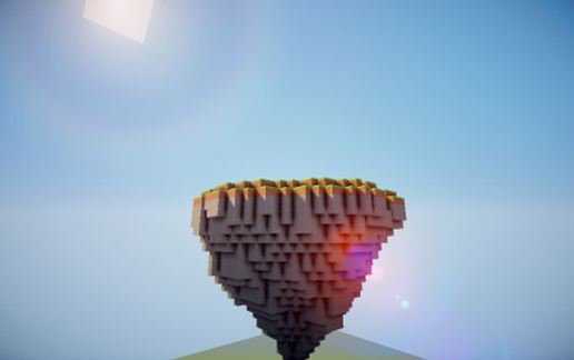Flying Island (for adventure map) schematic - building
