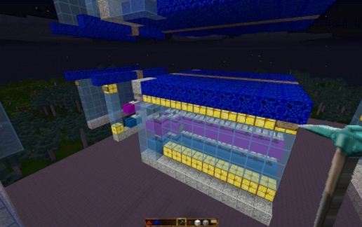 Infinite 3 Tier Piston Lift Modules schematic - building