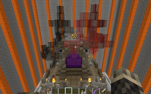 Crystal (Nether) Portal Model p-1.0 schematic - building