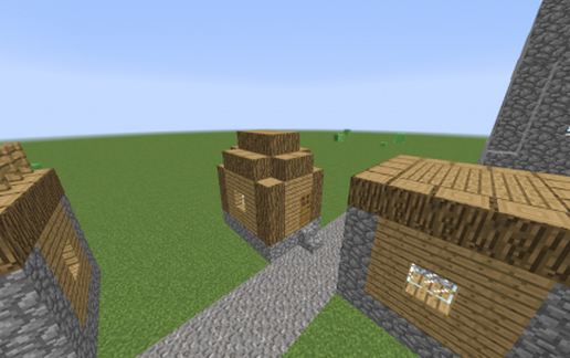 NPC Village "round house" schematic - building