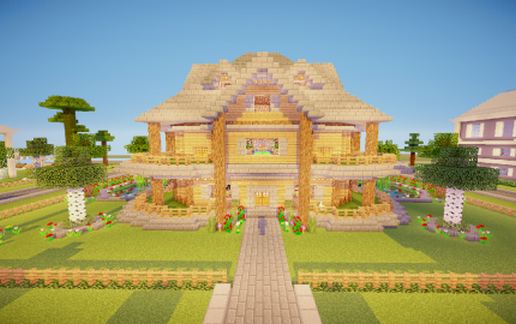 House Fully Decorated schematic - building