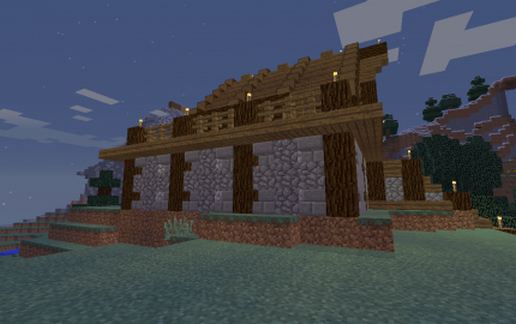 Skyrim Lumbermill schematic - building