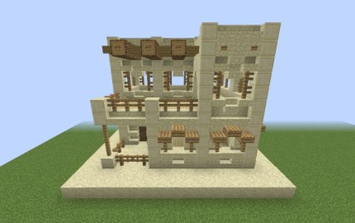 Small desert house #1 schematic - building